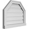 Ekena Millwork Octagonal Top Surface Mount PVC Gable Vent w/ 2"W x 2"P Brickmould Sill Frame, 22"W x 18"H GVPOT22X1803SF - alternate 4